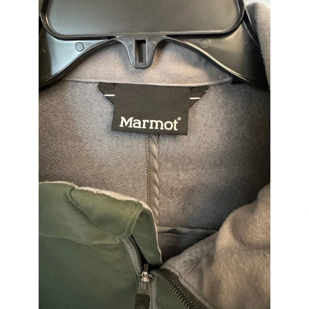 Marmot windstopper coat size xl‎ dark green EUC